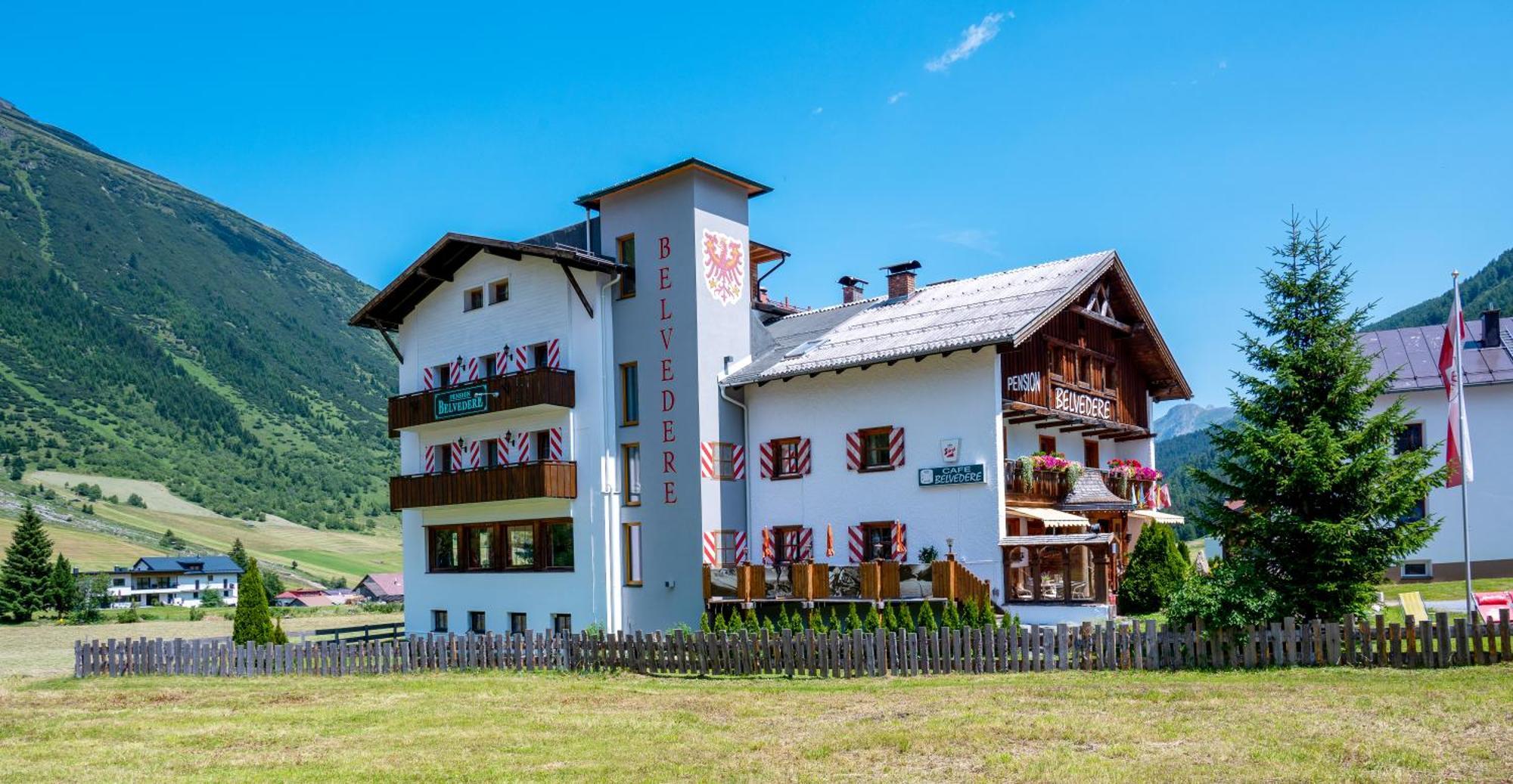 Pension Belvedere Galtür Buitenkant foto