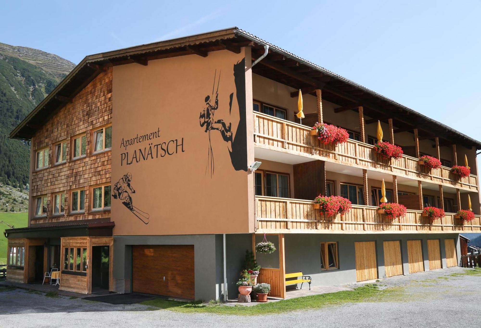 Pension Belvedere Galtür Buitenkant foto