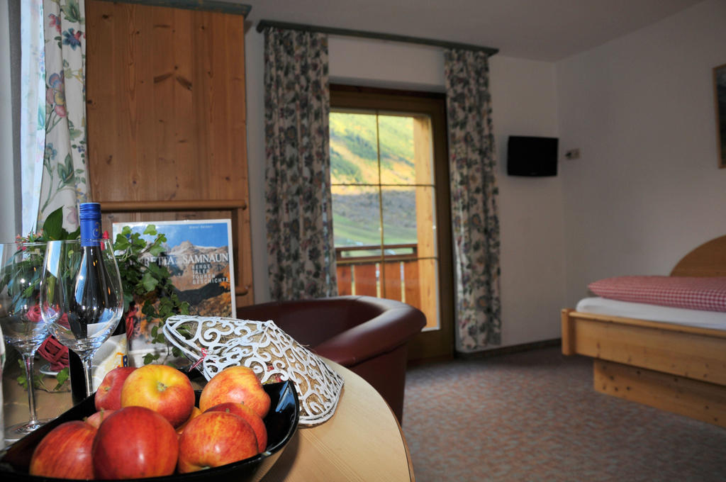 Pension Belvedere Galtür Kamer foto
